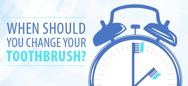 When to change your toothbrush graphic