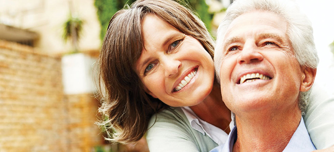 Couple after Periodontal Disease Treatment from their Palmdale CA dentist